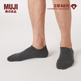 无印良品/MUJI MUJI 男式 合脚直角 运动船袜 F9SA004