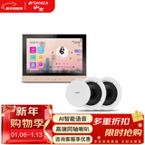 山水（SANSUI）T2 吸顶音响喇叭 5.1家庭影院音响套装 背景音乐客厅 吊顶喇叭 音箱功放家用 T2【智能音乐主机+2个6.5吋喇叭】