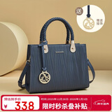 红蜻蜓包包女包轻奢头层牛皮单肩手提包送妈妈跨年新年生日礼物