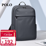 POLO双肩包男士旅行背包男学生书包男15.6/16英寸电脑包男商务出差包
