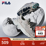 FILA斐乐女鞋跑步鞋情侣同款老爹鞋MARS火星鞋男鞋休闲运动鞋 【女款】奶白/木薯粉-GT 39