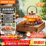 苏泊尔（SUPOR）迷你电陶炉煮茶器茶艺炉围炉煮茶办公室家用养生煮茶炉蒸茶器不挑器具SW-DTL03