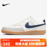 耐克NIKE板鞋男复古COURT VISION运动鞋HF1068-133帆白/深藏青40.5