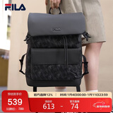 FILA斐乐官方【黑武士】男士背包2025时尚休闲双肩包书包大容量电脑