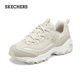斯凯奇（Skechers）熊猫鞋女厚底增高老爹鞋耐磨时尚百搭机甲鞋150547 自然色/NAT 37