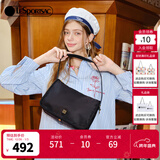 LeSportsac乐播诗新款包包女包斜挎包质感通勤腋下包单肩包送女生礼物 黑色