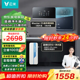 云米（VIOMI）净水器小蓝调600G+净饮机 厨下家用净水机6年反渗透直饮机长效滤芯 以旧换新 已接入米家APP 【套装】温热管线机+净水器套装