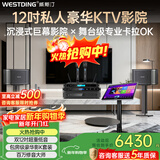 威斯汀家庭ktv音响套装唱歌全套设备卡拉OK点歌机一体机家庭影院天籁专业12吋四分频全球十大音响品牌 【2.0专业版】双12吋三分频