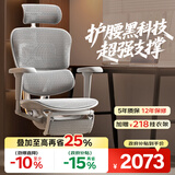 Ergonor保友金豪b雄鹰 人体工学椅 电脑椅 电竞椅办公椅子可躺老板椅 【金豪b雄鹰X】银白网+躺舒宝