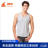 铜牛内衣背心男士休闲运动背心舒适打底衫汗衫NB006 10花灰 L (170/95)