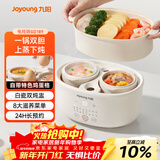 九阳（Joyoung）快炖电炖锅炖盅 燕窝炖盅 隔水炖锅 多功能锅婴儿宝宝辅食锅 bb煲汤锅炖汤锅蒸锅1L精巧容量GD189