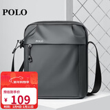 POLO单肩包男士商务斜挎包运动通勤iPad包小挎包手机包生日礼物送男友