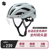 森瑞梦骑行头盔山地公路自行车头盔男女智能变色磁吸风镜WT-079