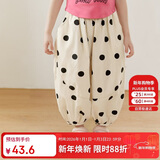 LUSON【穿上瘾回头裤】小O宝童装 女宝宝裤子薄款2025夏新款女童防蚊裤
