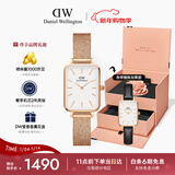 丹尼尔惠灵顿（DanielWellington）DW女士经典小方表时尚欧美表手表礼盒DW431+DW00200278