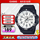 卡西欧（CASIO）休闲运动时尚指针防水学生手表MRW-210H-7AVDF