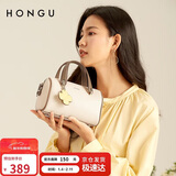 红谷女士包包牛皮单肩包女包斜挎包包手拎包简约枕头包元旦生日礼物