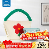 乐扣乐扣（LOCK&LOCK）清新玻璃保鲜盒微波饭盒三件套(630ml*2+便当包)LNG428S601薄荷绿