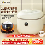 小熊（Bear）电饭煲2~3人 迷你小容量智能预约电饭锅 多功能微压柴火元釜内胆2L  DFB-B20A1