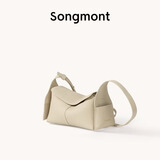 Songmont山下有松挂耳系列屋檐包mini设计师款头层牛皮通勤斜挎hobo包礼物
