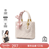 纽芝兰（NUCELLE）戴妃包包女2025手提婚包大容量单肩斜挎包生日圣诞节礼物送老婆