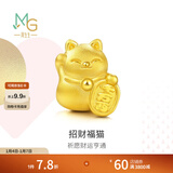 周生生足金Charme祥瑞祝福串珠招财福猫黄金转运珠 89164C定价