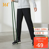 361°运动裤子女秋冬季跑步宽松户外休闲裤直筒长裤卫裤662434710D