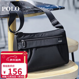 POLO单肩包男士斜挎包男机能风男包大容量邮差包运动挎包iPad包手机包