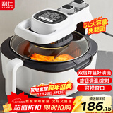 利仁（Liven）空气炸锅家用大容量5升可视电炸锅 烤箱空气炸锅机无油煎炸锅薯条机KZ-J5000A