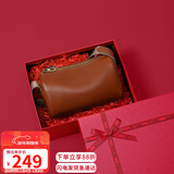 YUYULA牛皮包包女包斜挎包品牌洋气迷你单肩小包生日新年礼物送女生女友