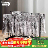 青苹果玻璃水杯架 黑色轻奢不锈钢玻璃杯架 酒杯玻璃杯牛奶杯茶杯杯架
