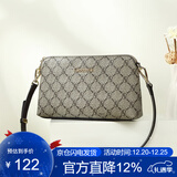 鳄鱼恤圣诞节礼物老花字母简约斜挎女士小包休闲腋下包单肩女包包