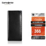 新秀丽（Samsonite）男士长款钱包牛皮卡包驾驶证件收纳包男士生日礼物TK6
