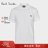 保罗史密斯（Paul Smith）新年礼物 PS男士斑马休闲短袖Polo衫