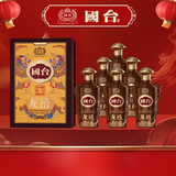 国台 龙禧酒 龙腾祥瑞 酱香型白酒 53度 500ml*6瓶 整箱装