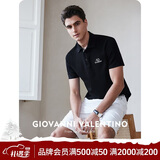 卓凡尼·华伦天奴（GIOVANNI VALENTINO）防蚊虫休闲翻领男装短袖polo衫男体恤衫夏装薄款青年舒适棉质上衣