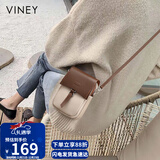 viney牛皮手机包洋气包包女包品牌单肩斜挎包生日圣诞礼物送女生女友