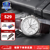 卡西欧（CASIO） 【全国联保】三眼皮带钢带商务休闲简约石英表学生男表MTH-5001 MTH-5001L-7A