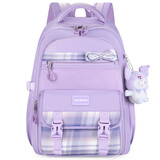 爱迪生发明家新年生日礼物中小学生书包3-6年级女孩双肩包护脊儿童背包25177-2