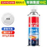 三和自喷漆手喷漆 光油透明保护漆 上光漆无色清漆 金属防锈漆 木器划痕修复自动喷漆 450ml 190光油