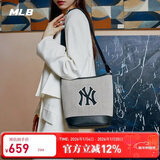 MLB包包女水桶包斜挎包单肩包手提包旅行包运动包3ABMS072N-50BKS-F