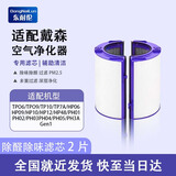 东耐伦适配戴森dyson空气净化器滤芯滤网TP/HP06/09/10/PH02/04复合型HEPA活性炭滤芯
