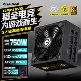 长城（Great Wall）额定750W G7金牌全模组电源（ATX3.1标准/PCIE5.1/自动启停/全电压/单路12V/14CM风扇/支持5070）