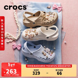 CROCS卡骆驰贝雅洞洞鞋沙滩鞋|10126 白色-100 39(240mm)
