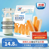 光明牛奶蛋白棒面包 270g*袋 年货节夹心面包蛋糕早餐吐司零食代餐