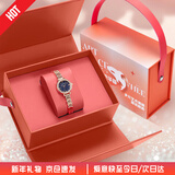 马克华菲（MARK FAIRWHALE）满天星女士手表女生款小表盘轻奢高级感防水腕表新年礼物 送女友