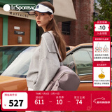 LeSportsac乐播诗新款包包女包旅游外出逛街轻便双肩包书包 雾灰紫