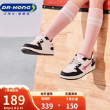 江博士学步鞋运动鞋秋季男女童舒适休闲国货儿童鞋B14243W001白/黑/粉26