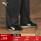 彪马（PUMA）刘宪华同款复古跑鞋红色薄底T头鞋男女冬EASYRIDER399028 黑色-白-10 37