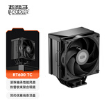 超频3（PCCOOLER）RT600 TC 黑色 CPU风冷散热器（6热管/单塔/双滚珠轴承风扇/铜底焊接/支持1851/AM5）